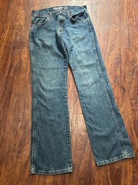 Wrangler Men’s Blue Bootcut Jeans